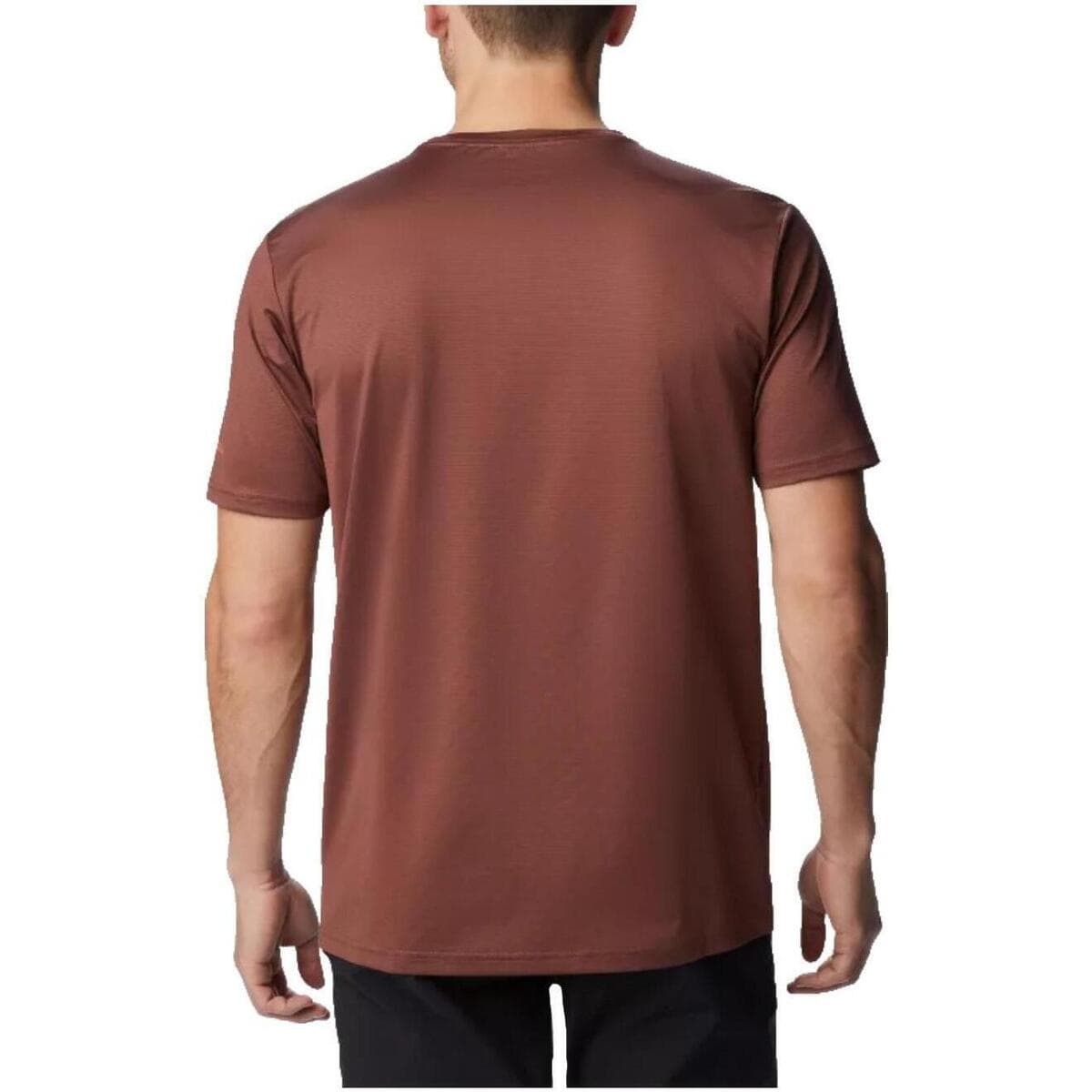 Men's T-Shirts Columbia Brown