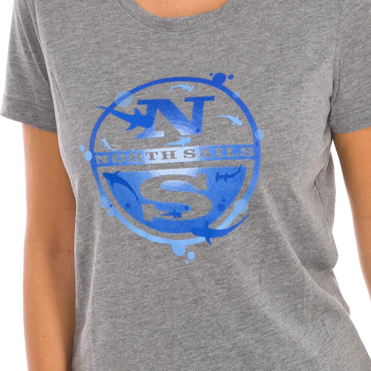 Women's T-Shirts North Sails Gray