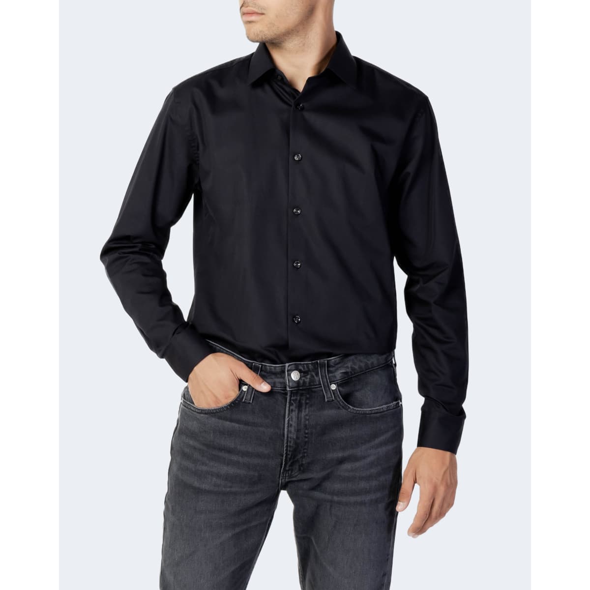 Men's Shirts Selected Black