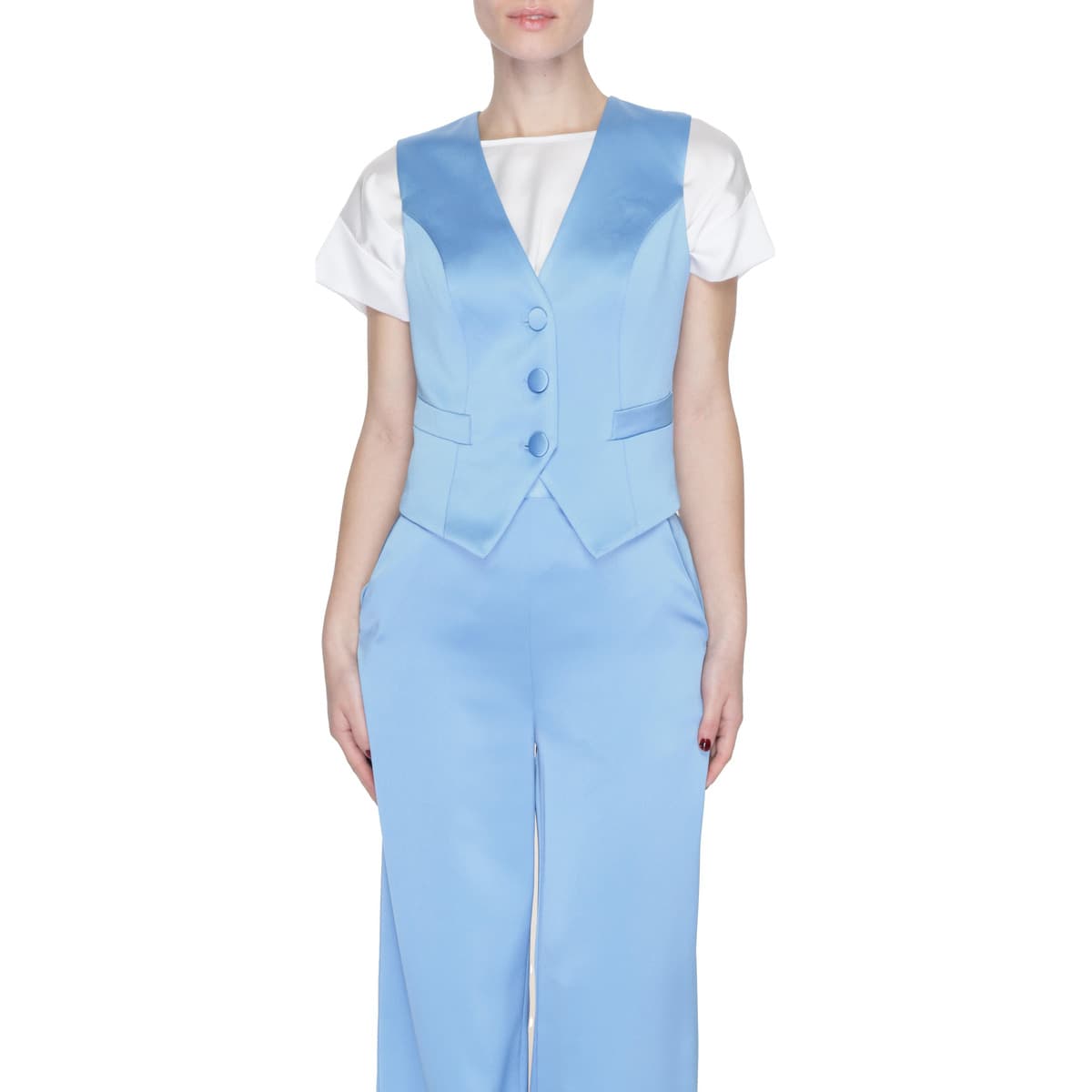 Women's Vests Silence Blue