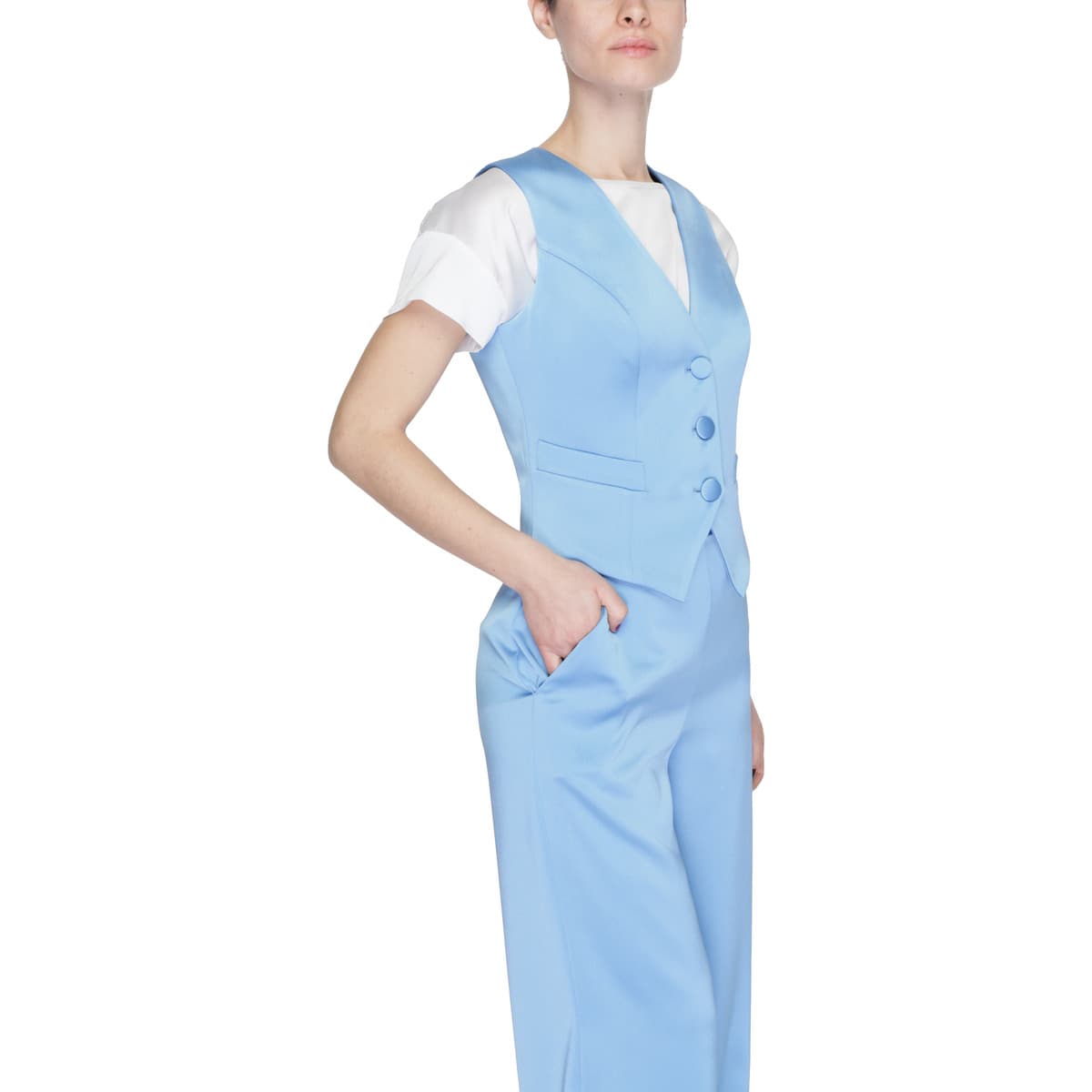 Women's Vests Silence Blue