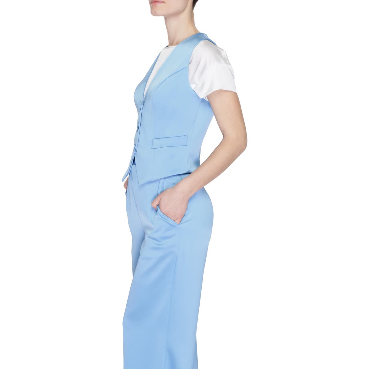 Women's Vests Silence Blue