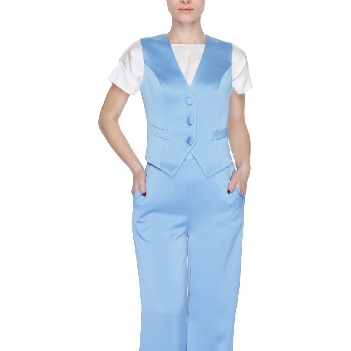 Women's Vests Silence Blue