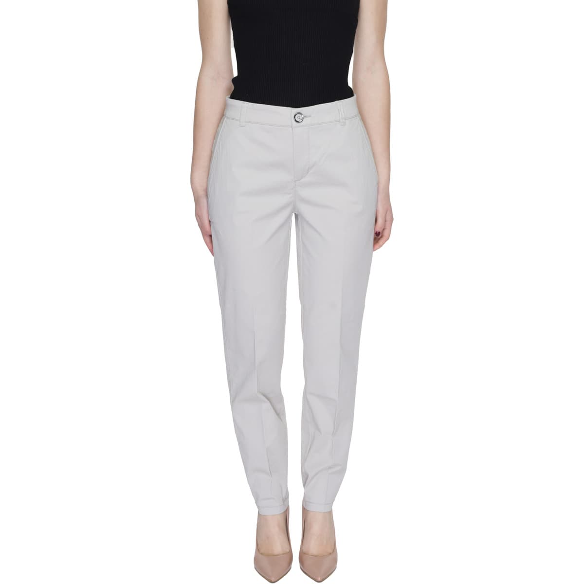 Women's Pants Street One Beige