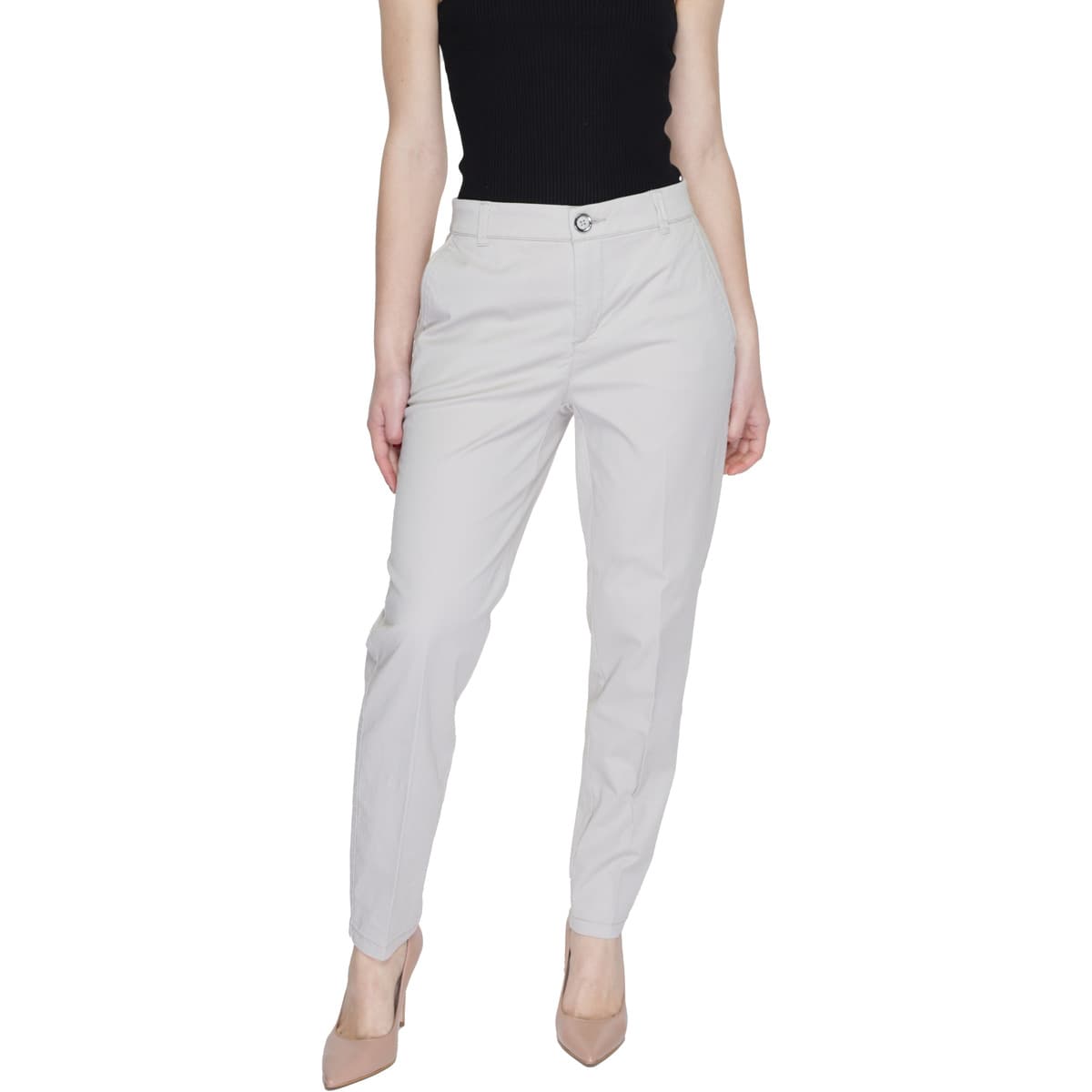 Women's Pants Street One Beige