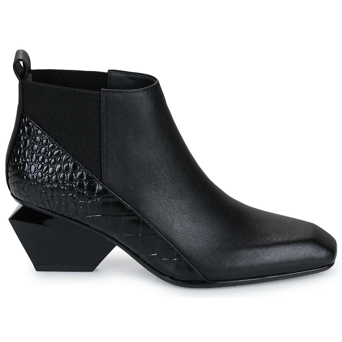 Women's Ankle Boots United nude Black