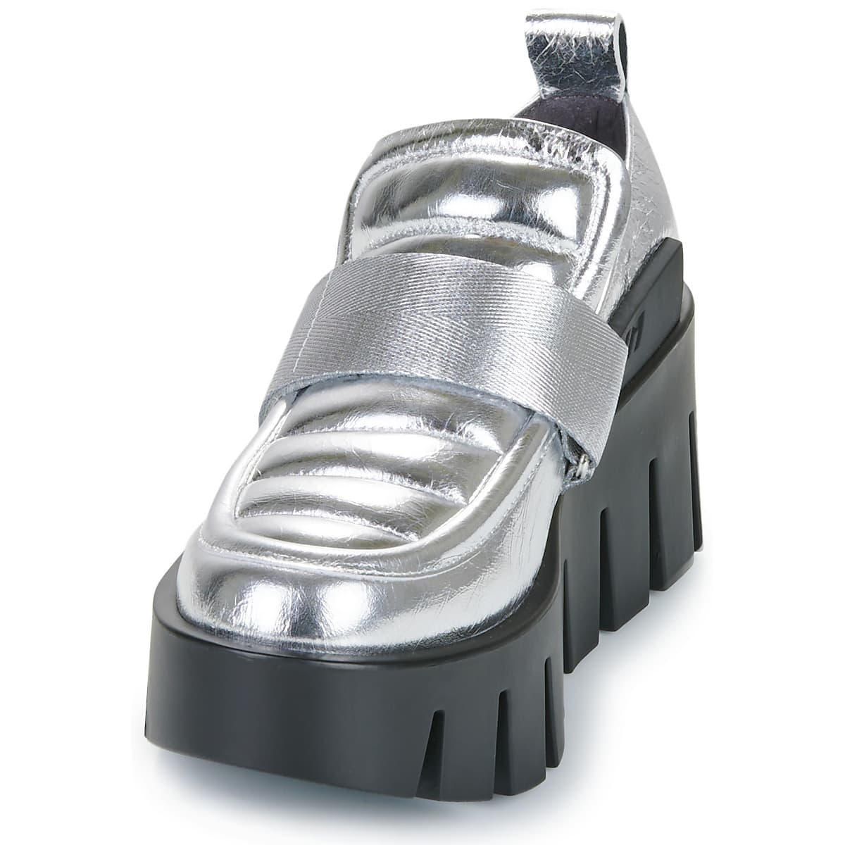 Women's Loafers United nude Silver