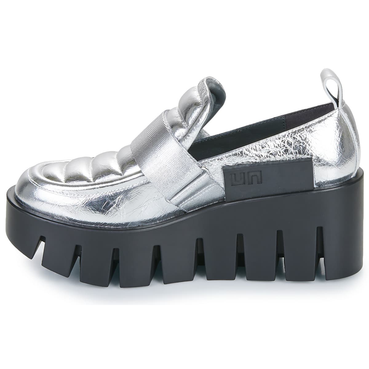 Women's Loafers United nude Silver
