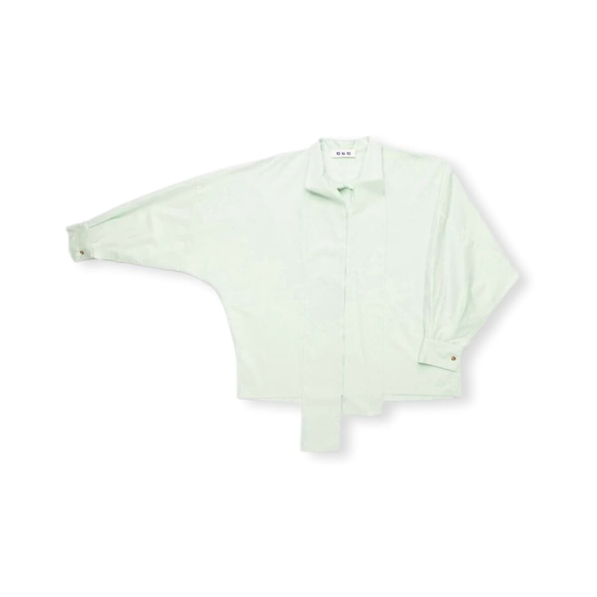 Πουκάμισα 10 To 10 Bow Shirt - Sage Green