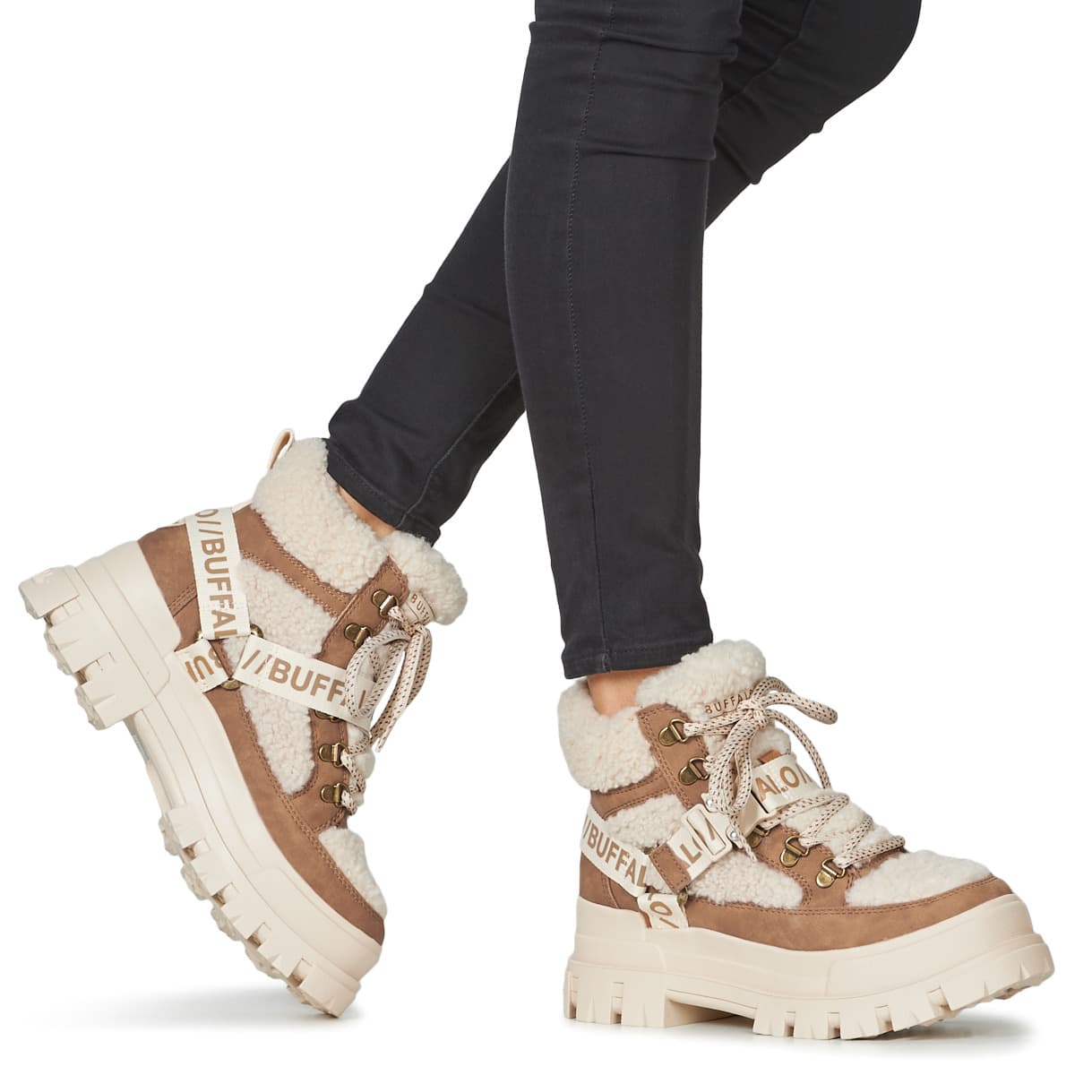Women's Boots Buffalo Beige