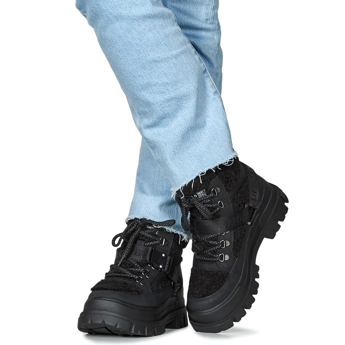 Women's Boots Buffalo Black