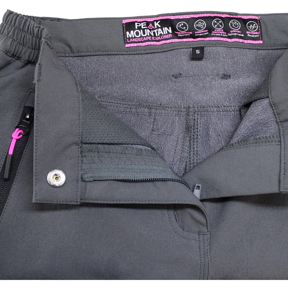 Women's Pants Peak Mountain Gray