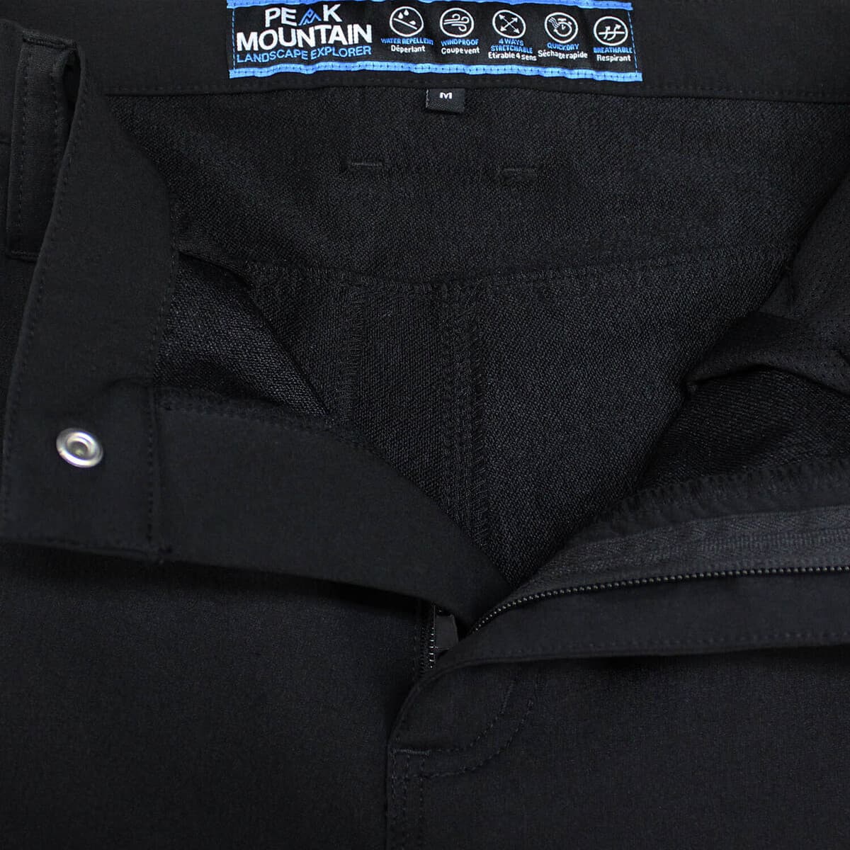 Men's Pants Peak Mountain Black