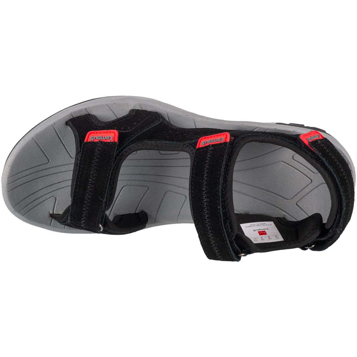 Men's Sports Sandals Campus Black