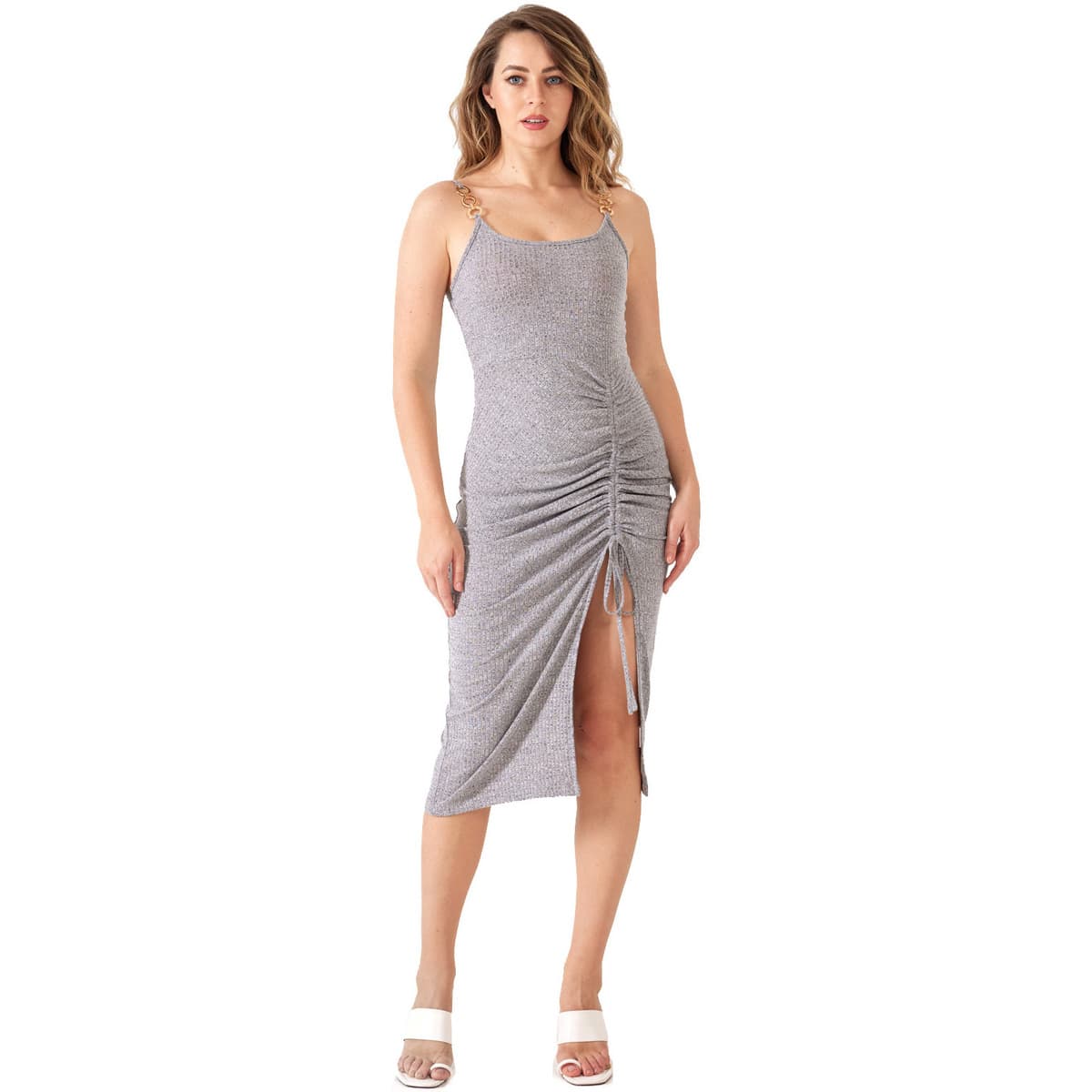Women's Dresses La Modeuse Gray