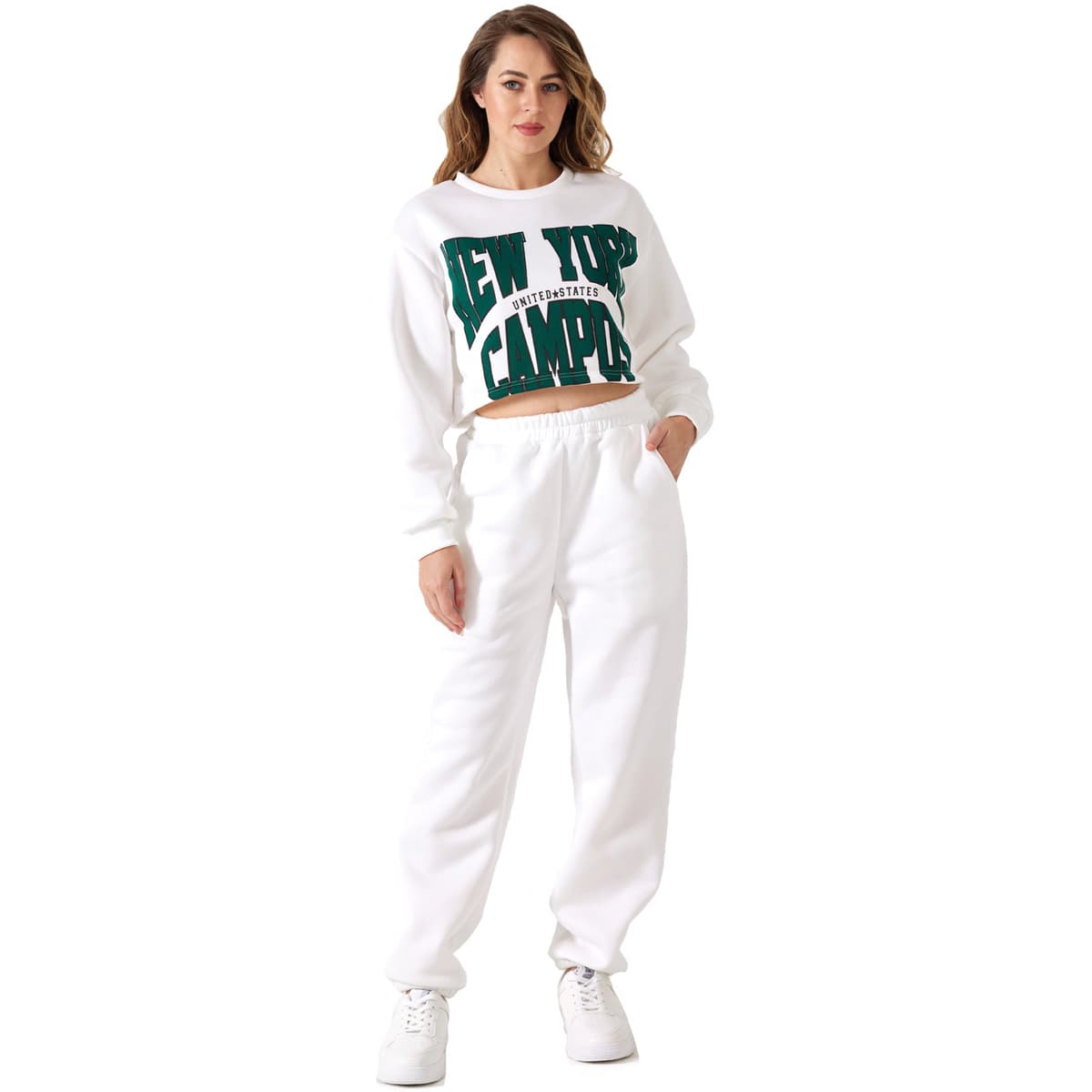 Women's Tracksuits La Modeuse White