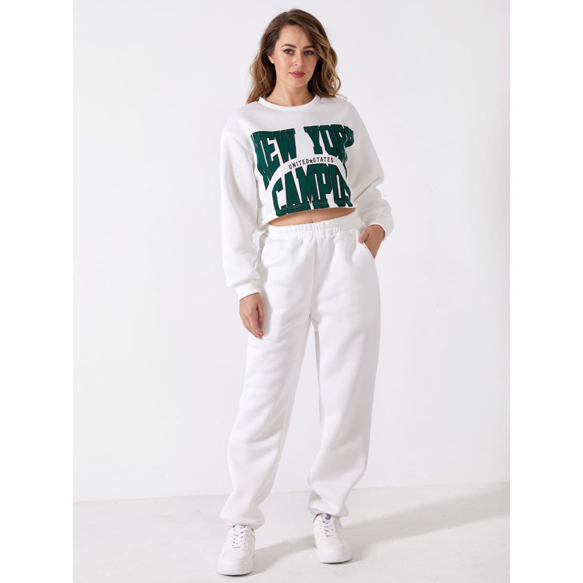 Women's Tracksuits La Modeuse White