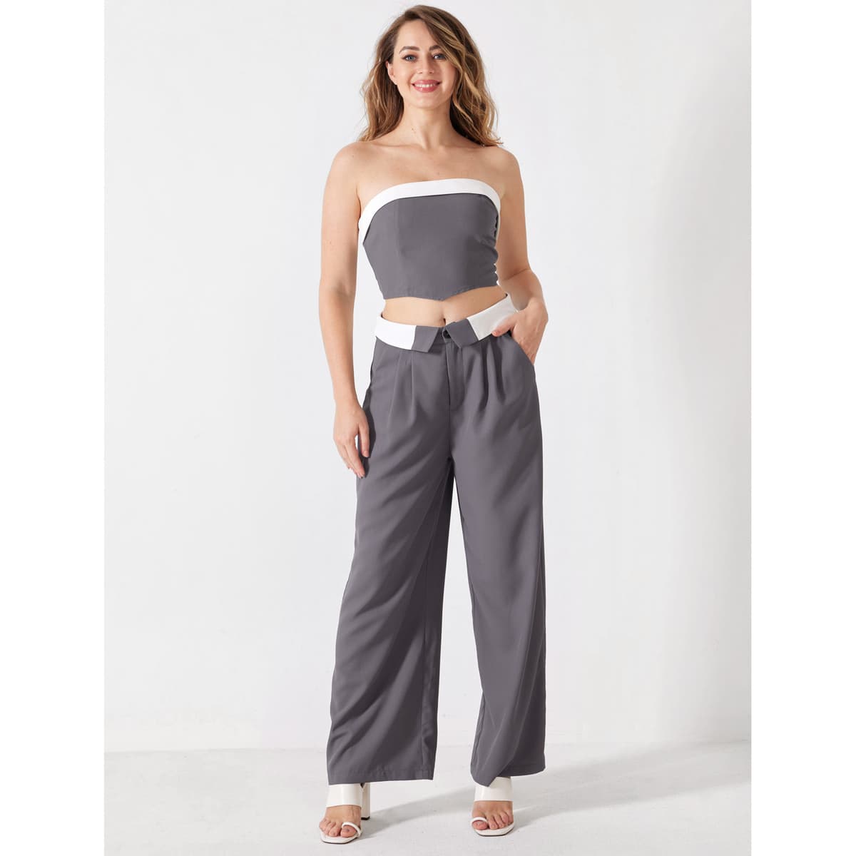 Women's Tracksuits La Modeuse Gray