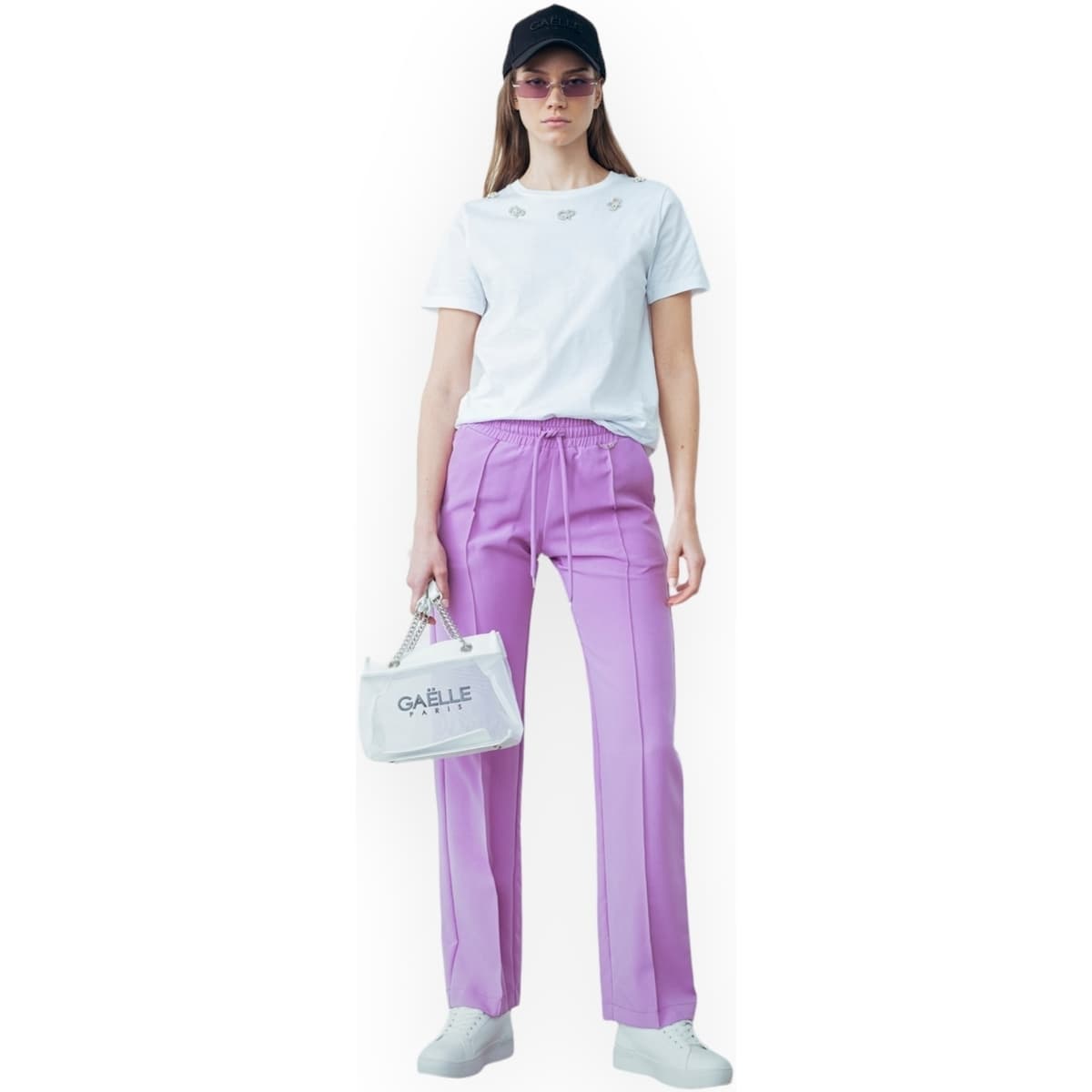 Women's Pants GaËlle Paris Purple