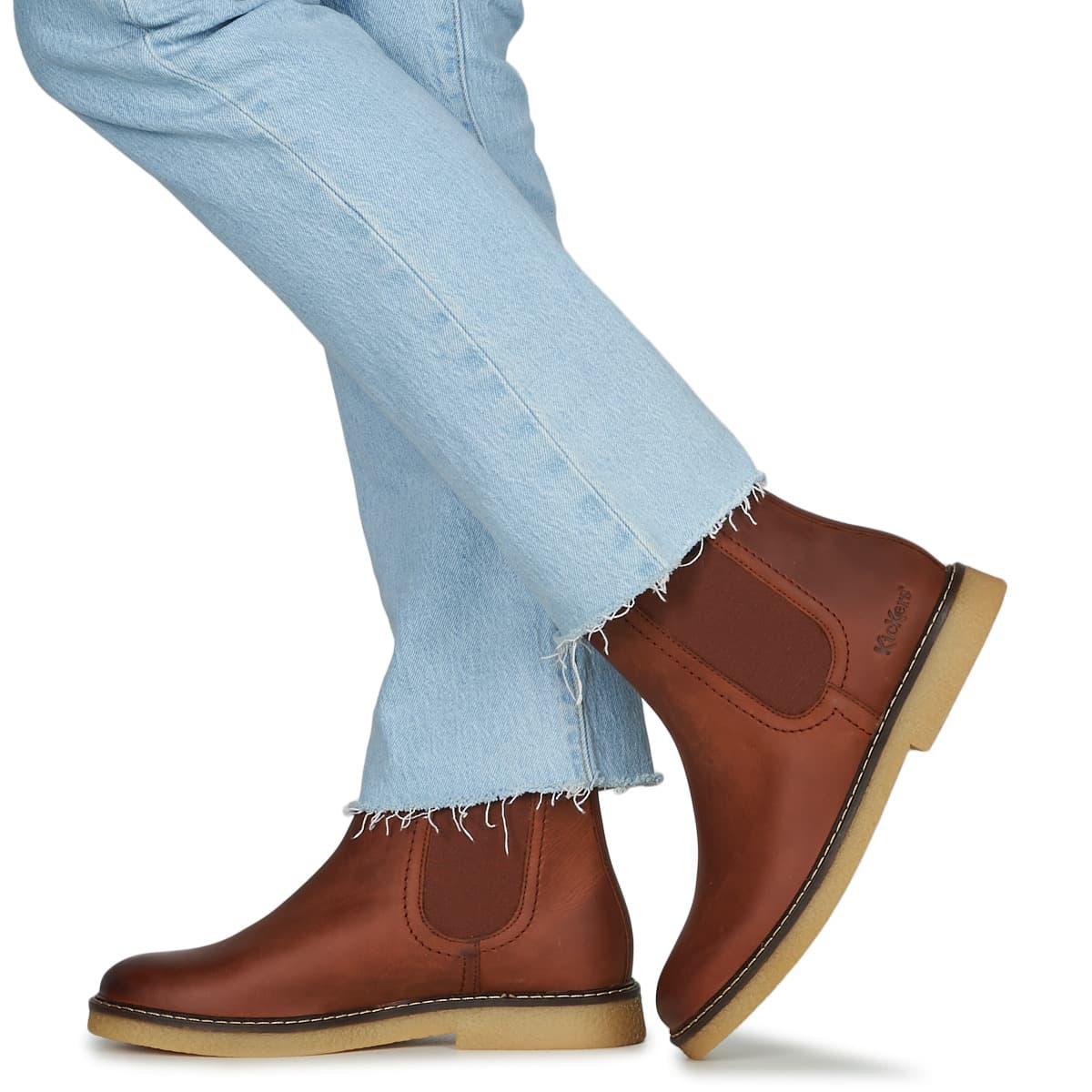 Women's Boots Kickers Brown