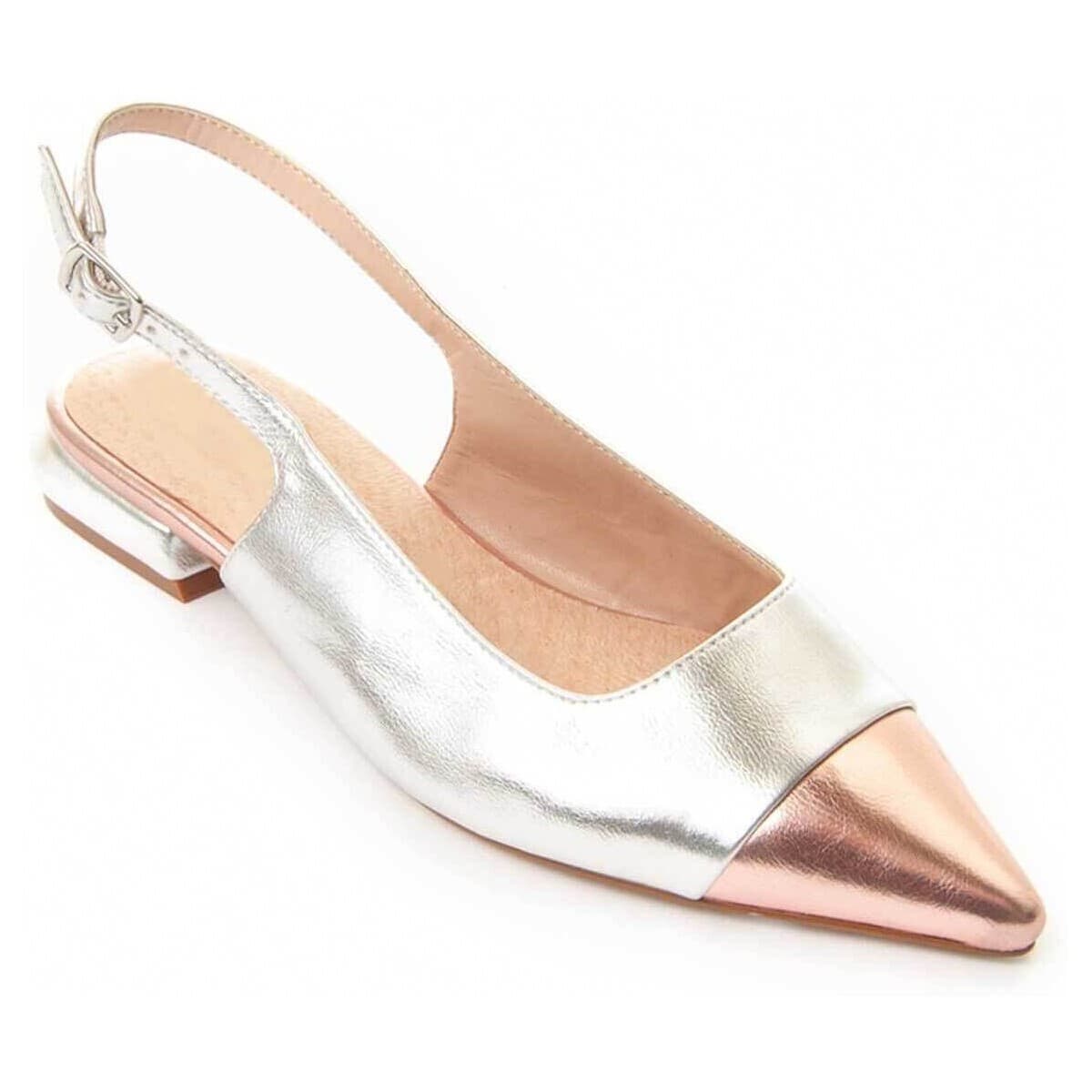 Women's Ballet Flats Montevita Silver