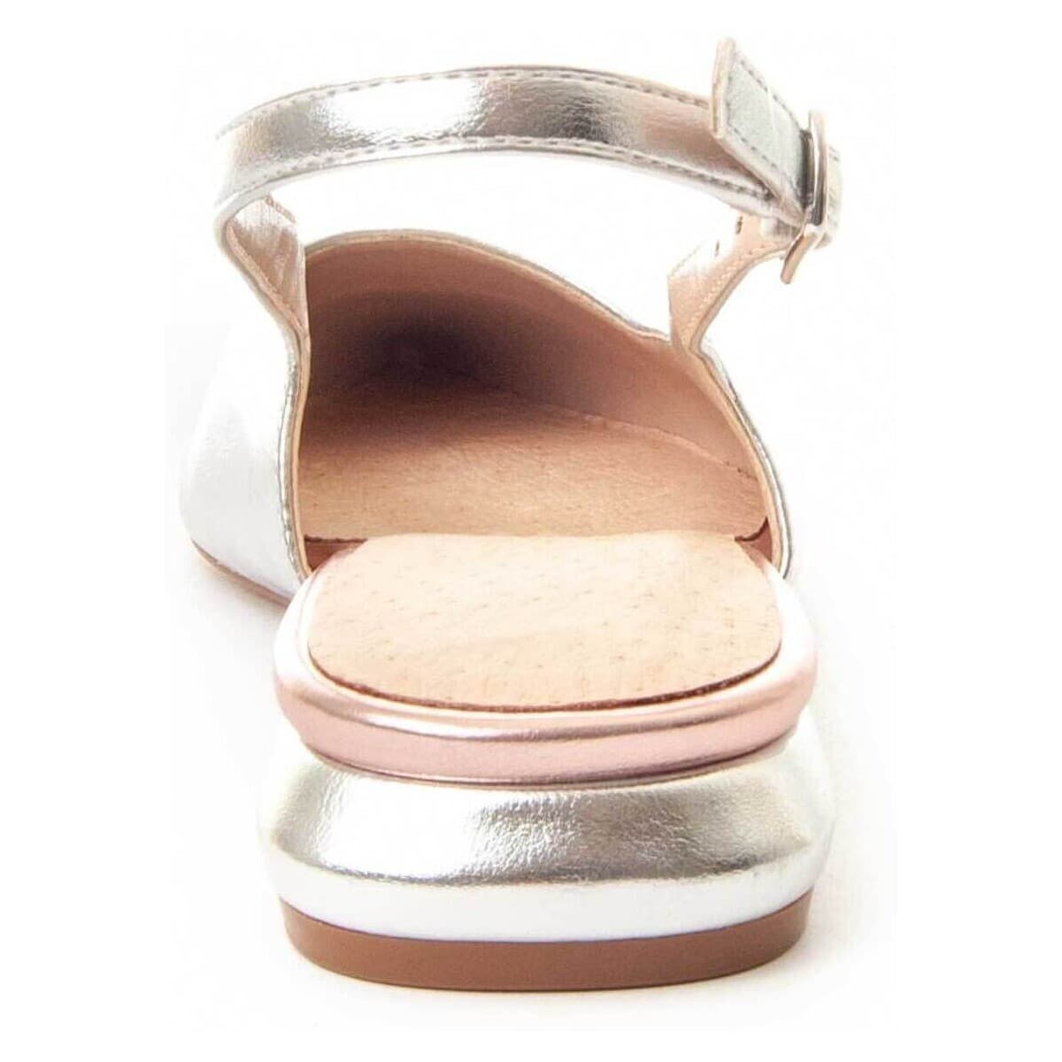 Women's Ballet Flats Montevita Silver