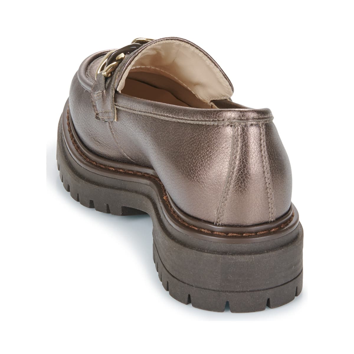 Women's Loafers NeroGiardini Gold