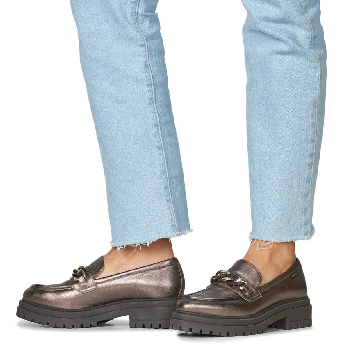 Women's Loafers NeroGiardini Gold