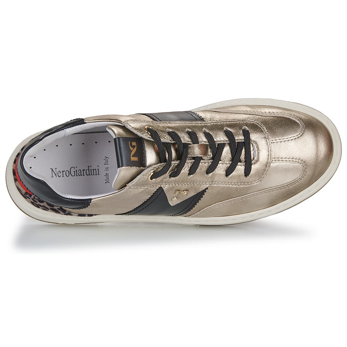 Women's Sneakers NeroGiardini Gold
