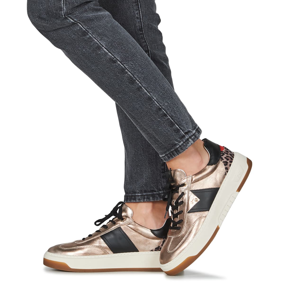 Women's Sneakers NeroGiardini Gold