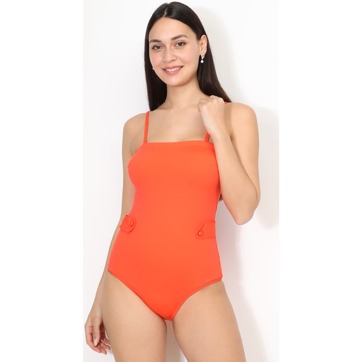 Women's Swimwear La Modeuse Orange