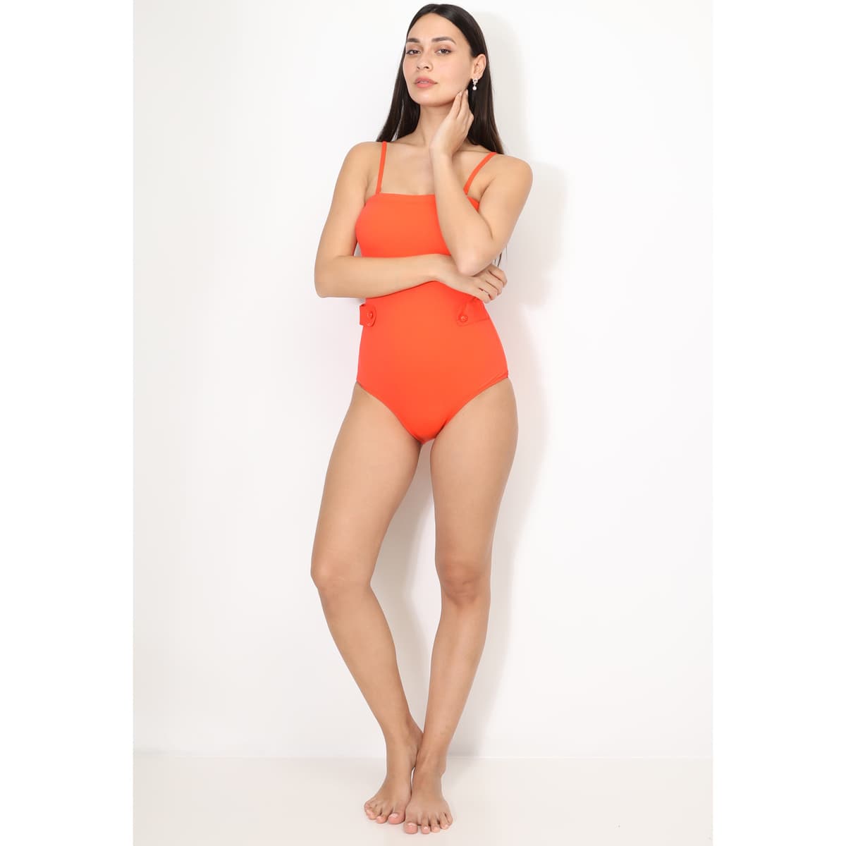 Women's Swimwear La Modeuse Orange