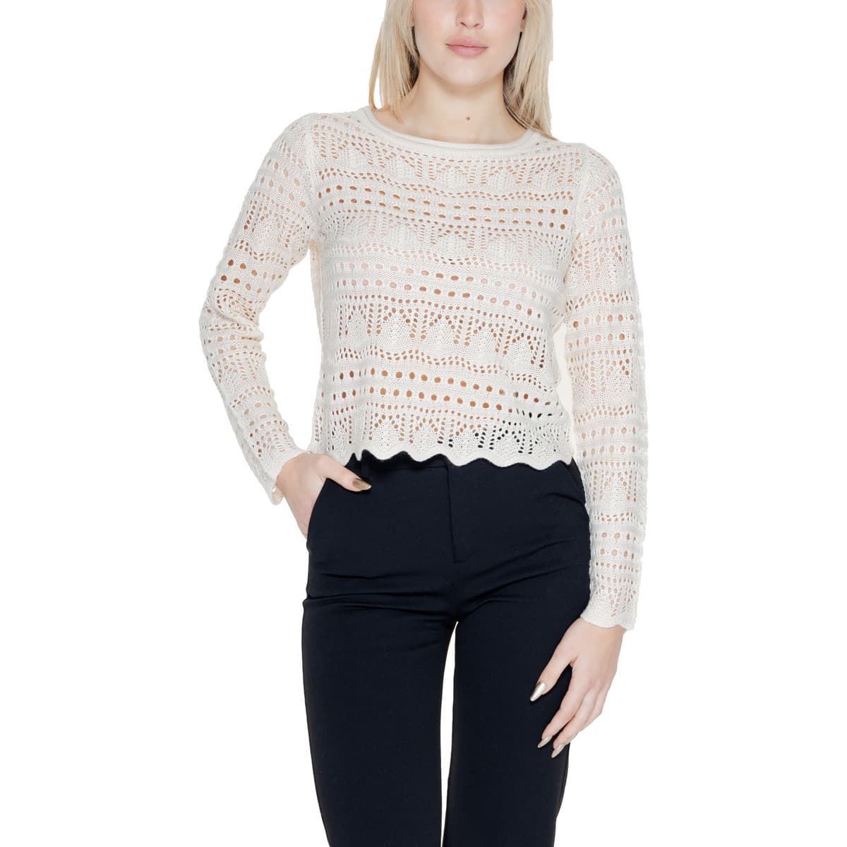 Women's Sweaters Jacqueline De Yong Beige