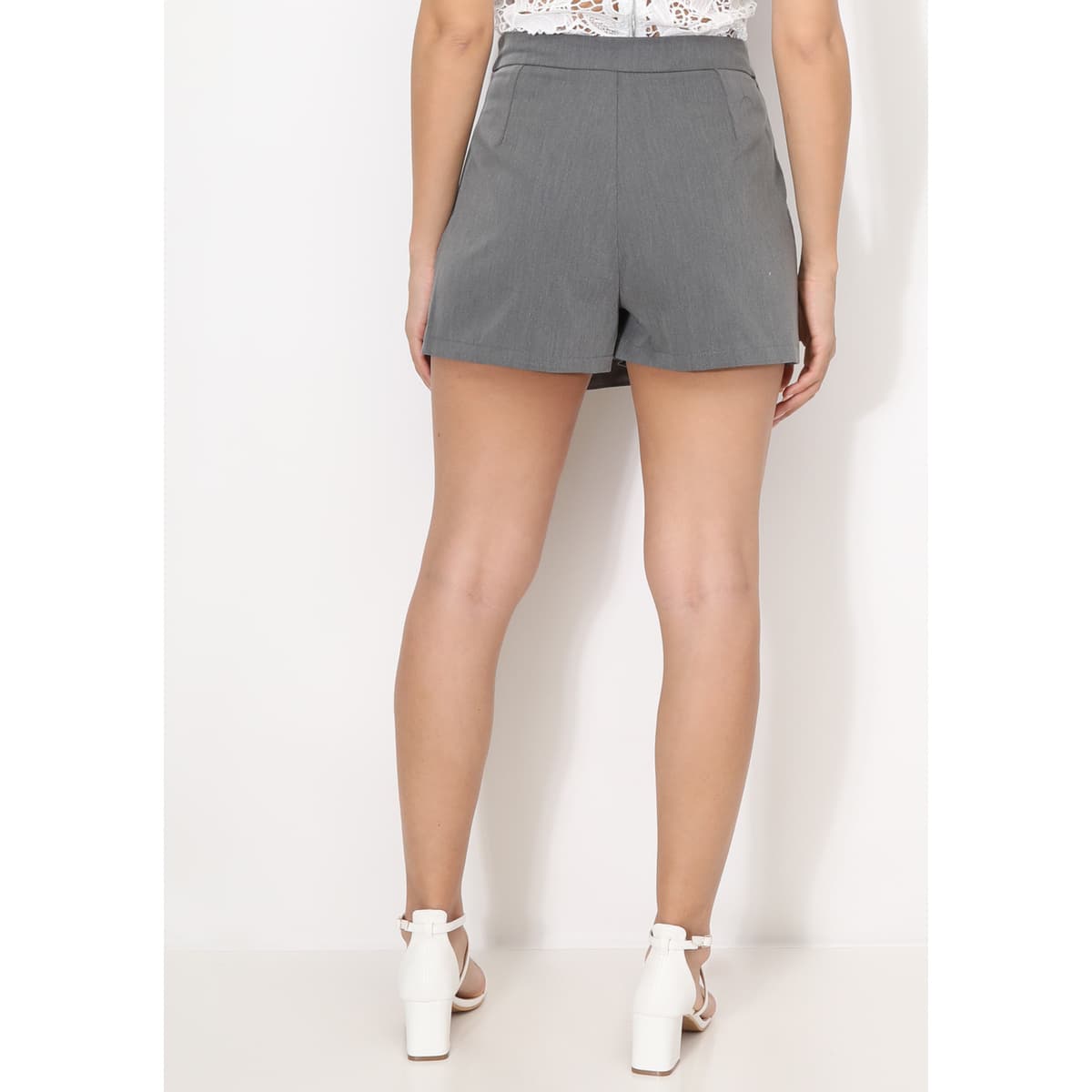Women's Shorts La Modeuse Gray