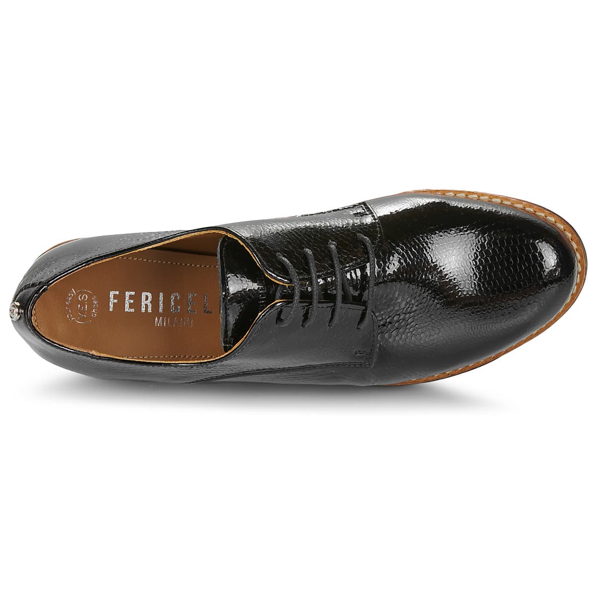 Women's Derby Shoes Fericelli Black