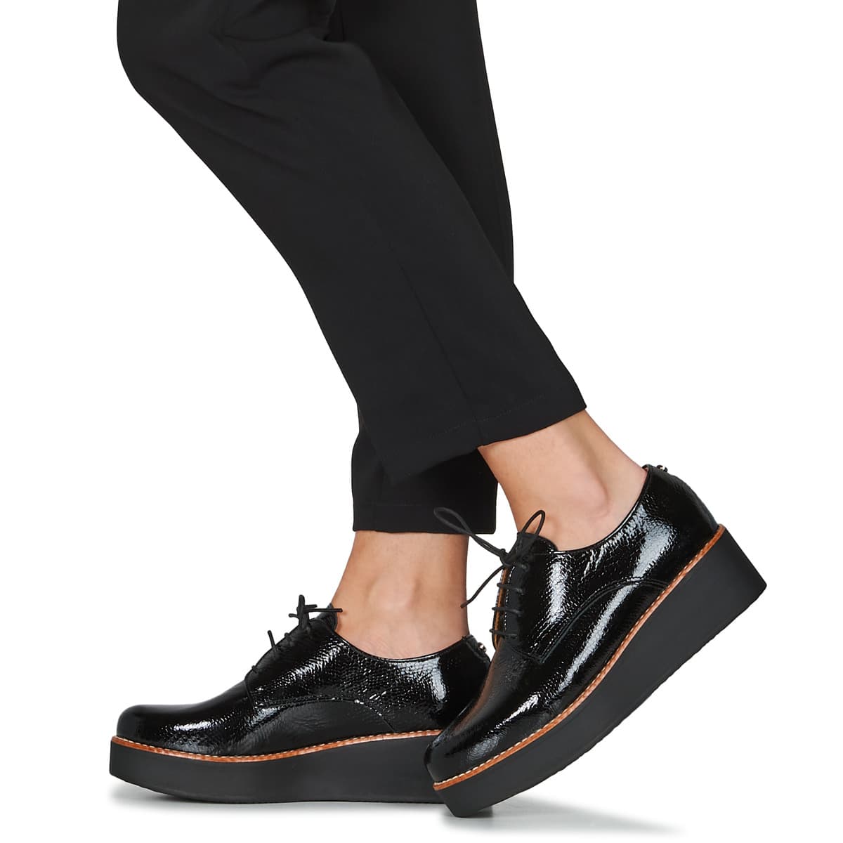 Women's Derby Shoes Fericelli Black