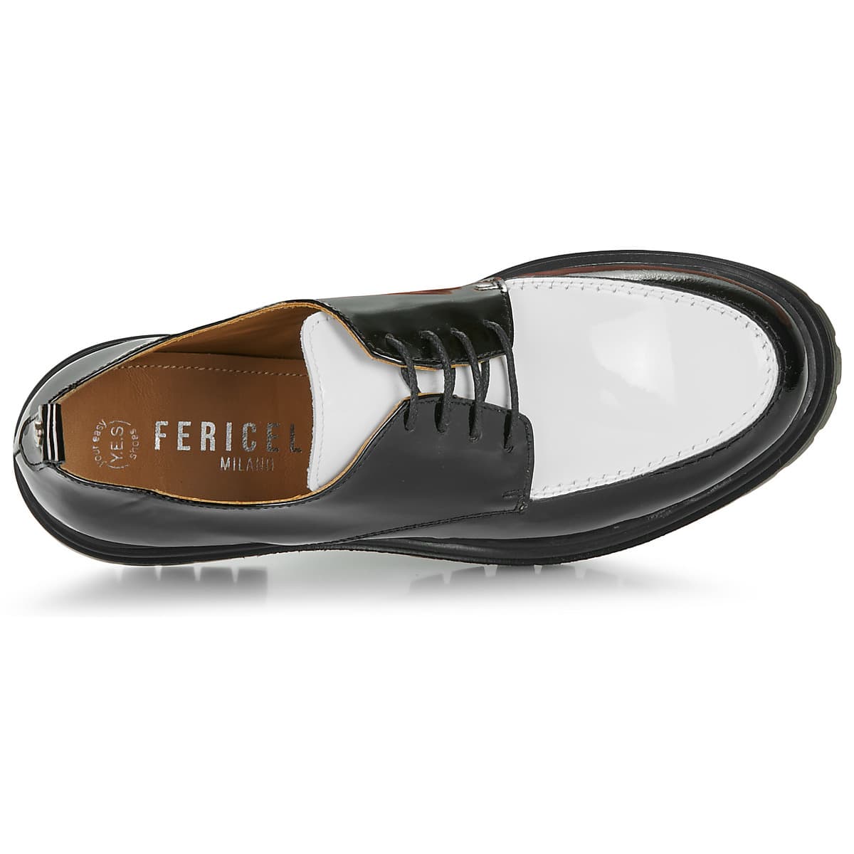 Women's Derby Shoes Fericelli Black