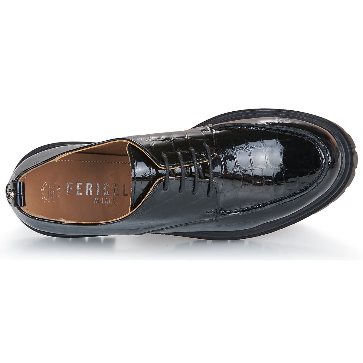 Women's Derby Shoes Fericelli Black