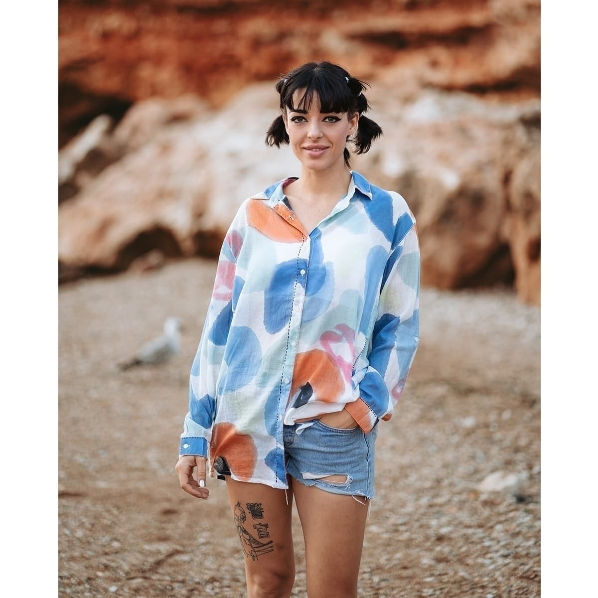 Women's Shirts Isla Bonita By Sigris Multicolor