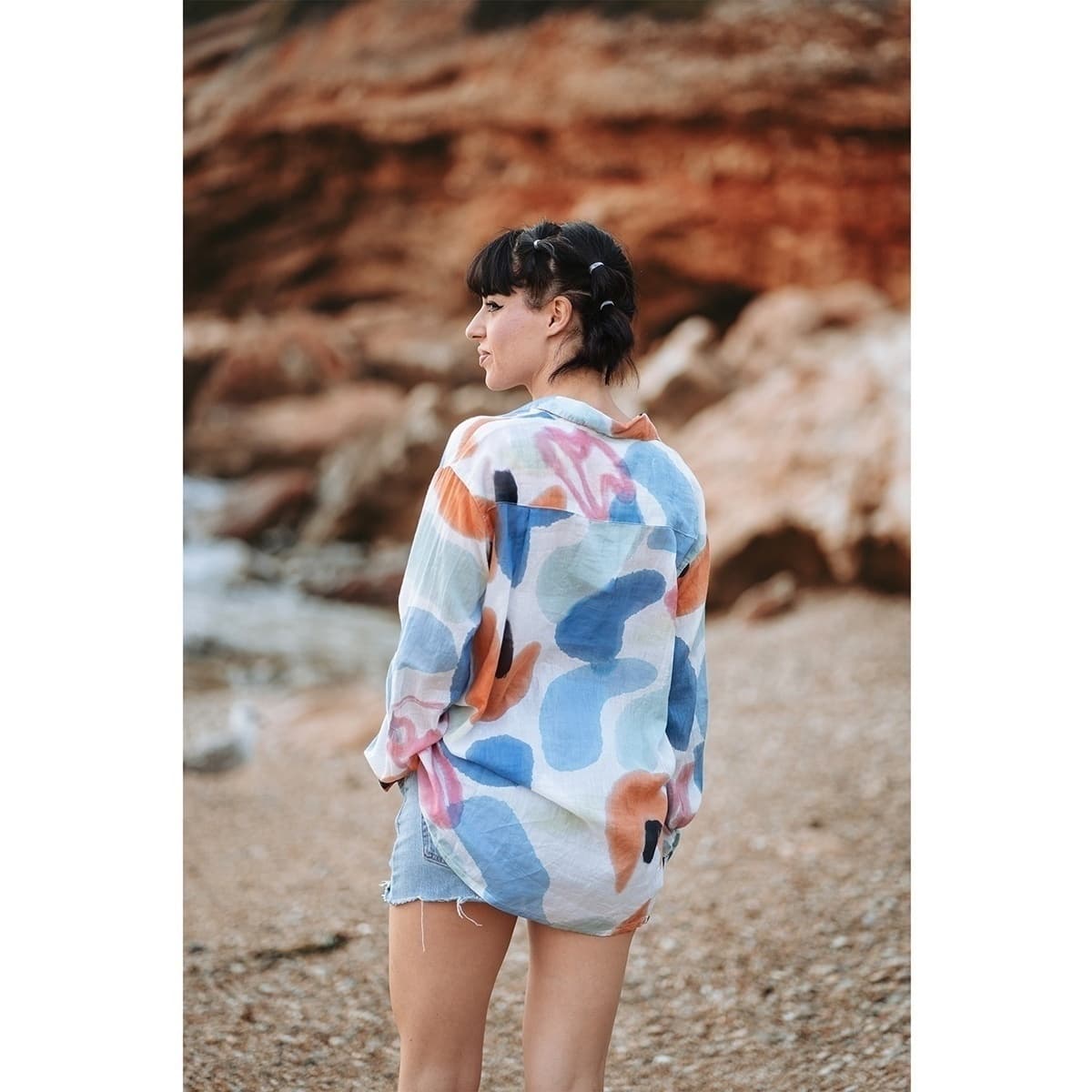 Women's Shirts Isla Bonita By Sigris Multicolor