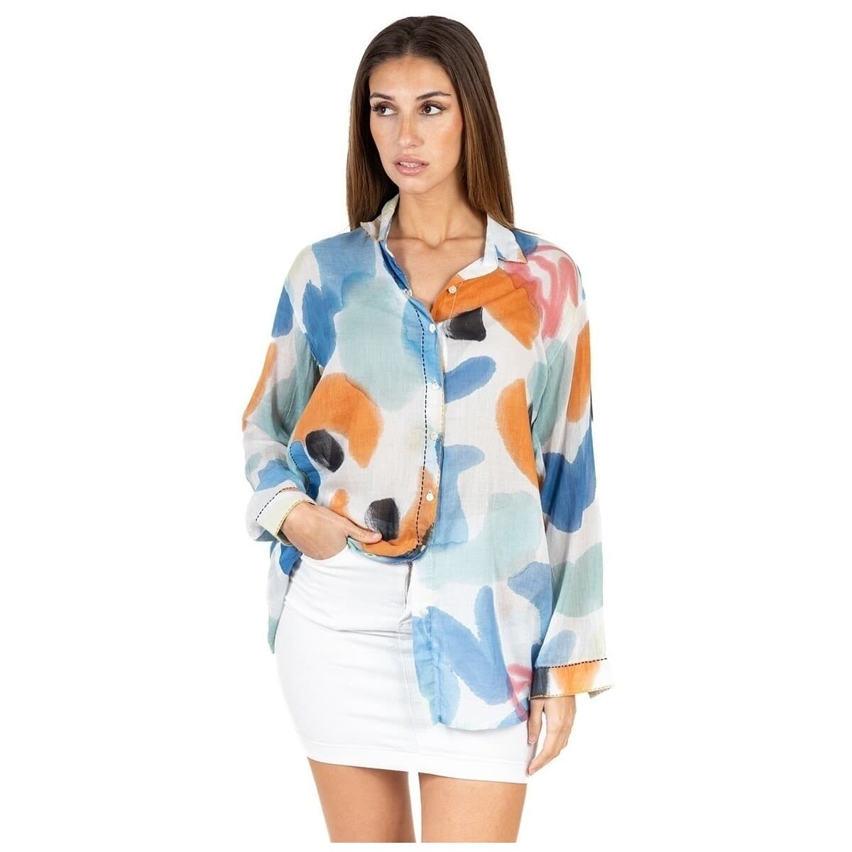Women's Shirts Isla Bonita By Sigris Multicolor