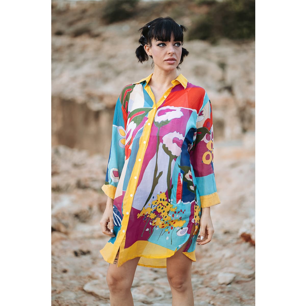 Women's Dresses Isla Bonita By Sigris Multicolor