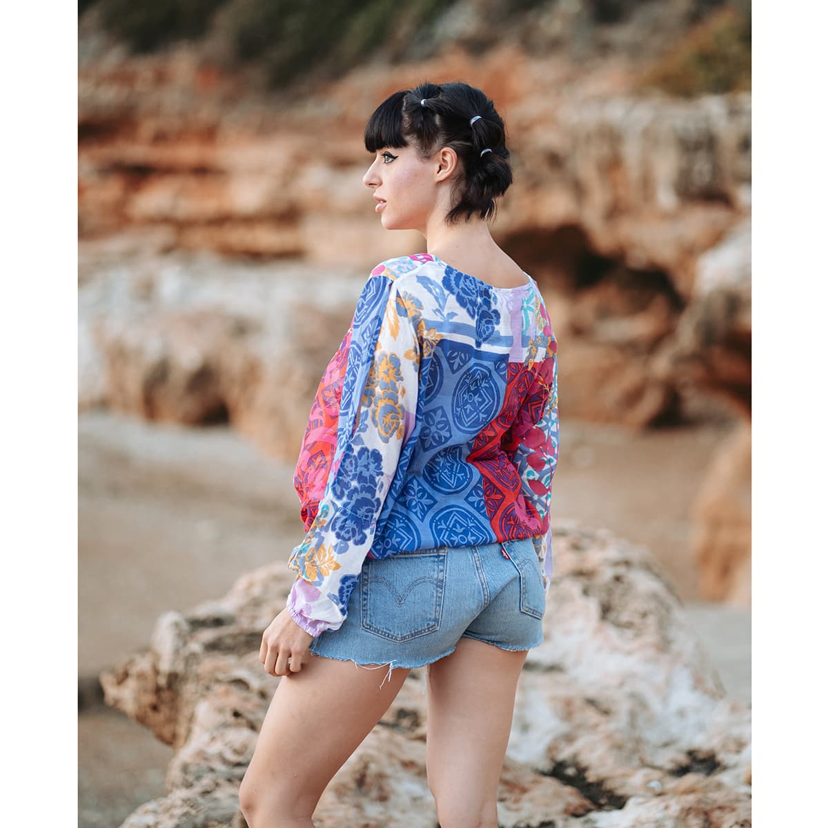 Women's Shirts Isla Bonita By Sigris Multicolor