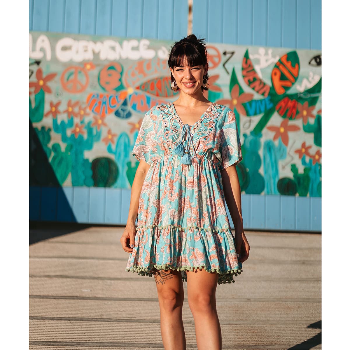 Women's Dresses Isla Bonita By Sigris Multicolor