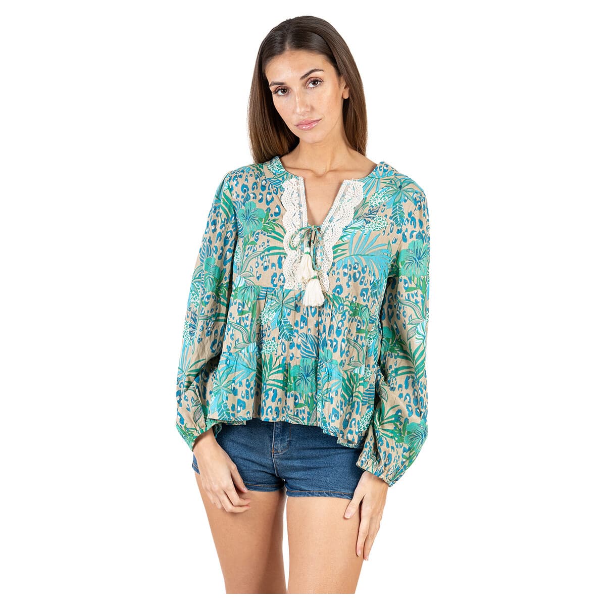 Women's Shirts Isla Bonita By Sigris Blue