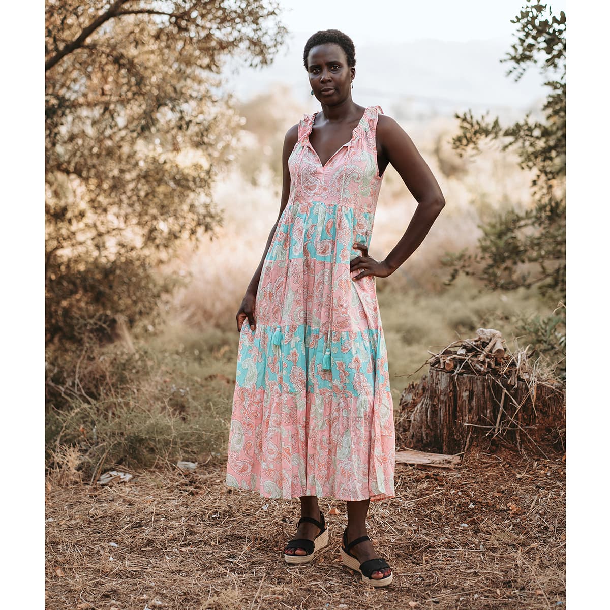 Women's Dresses Isla Bonita By Sigris Pink