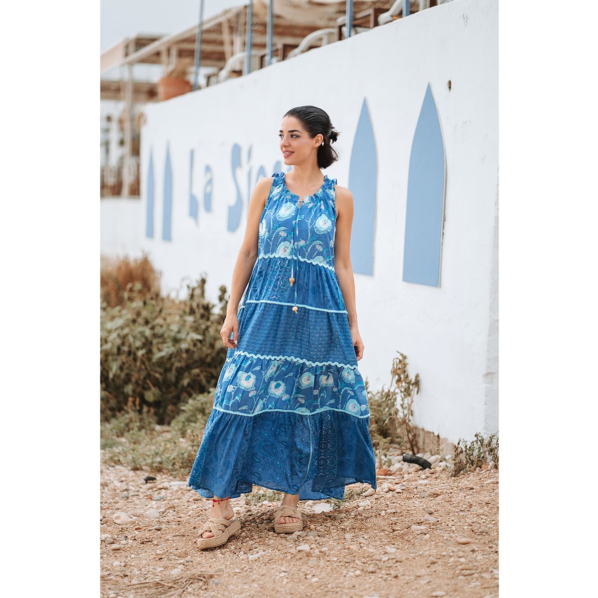 Women's Dresses Isla Bonita By Sigris Blue