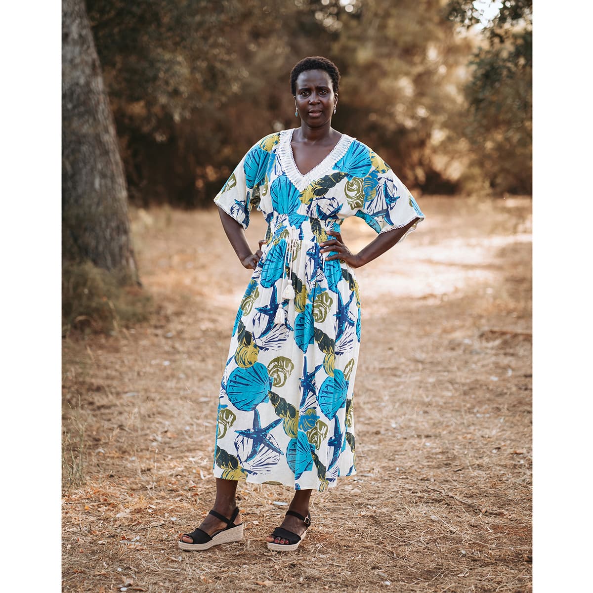 Women's Dresses Isla Bonita By Sigris Blue