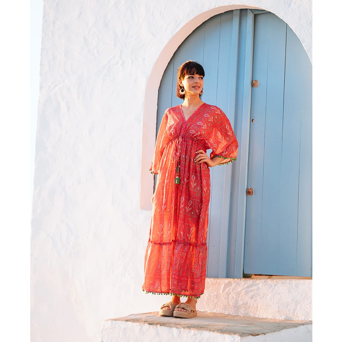 Women's Dresses Isla Bonita By Sigris Red