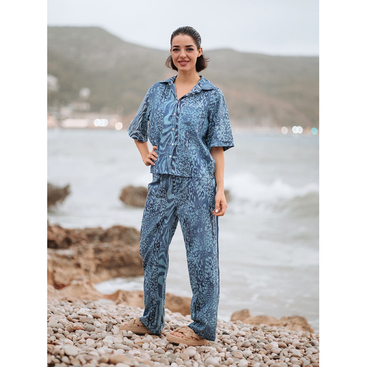 Women's Shirts Isla Bonita By Sigris Blue